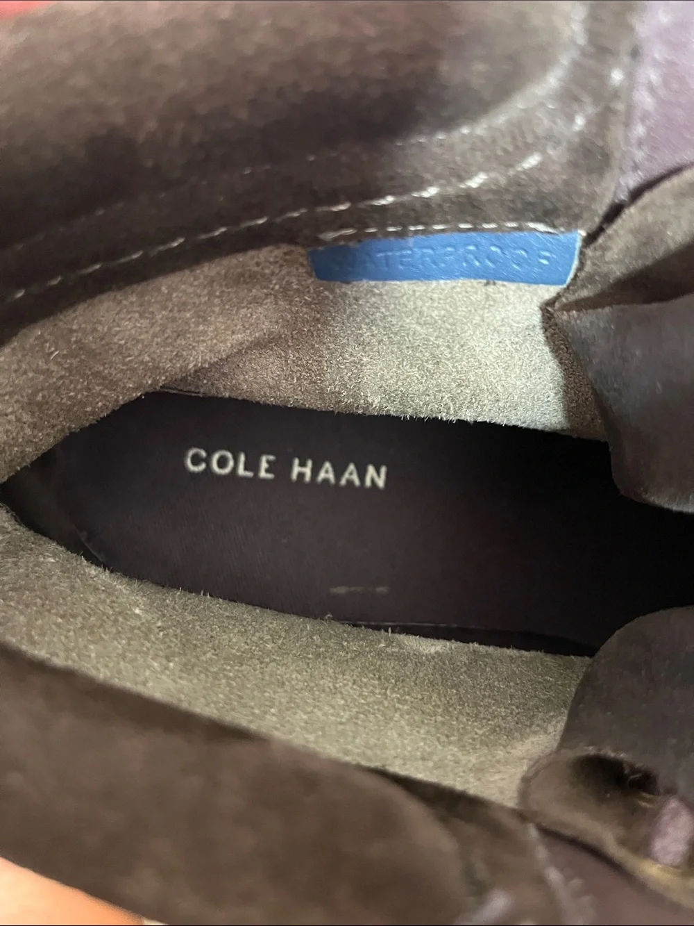 Cole Haan Men's Olive/Tan Leather Chukka Lace-Up Boots